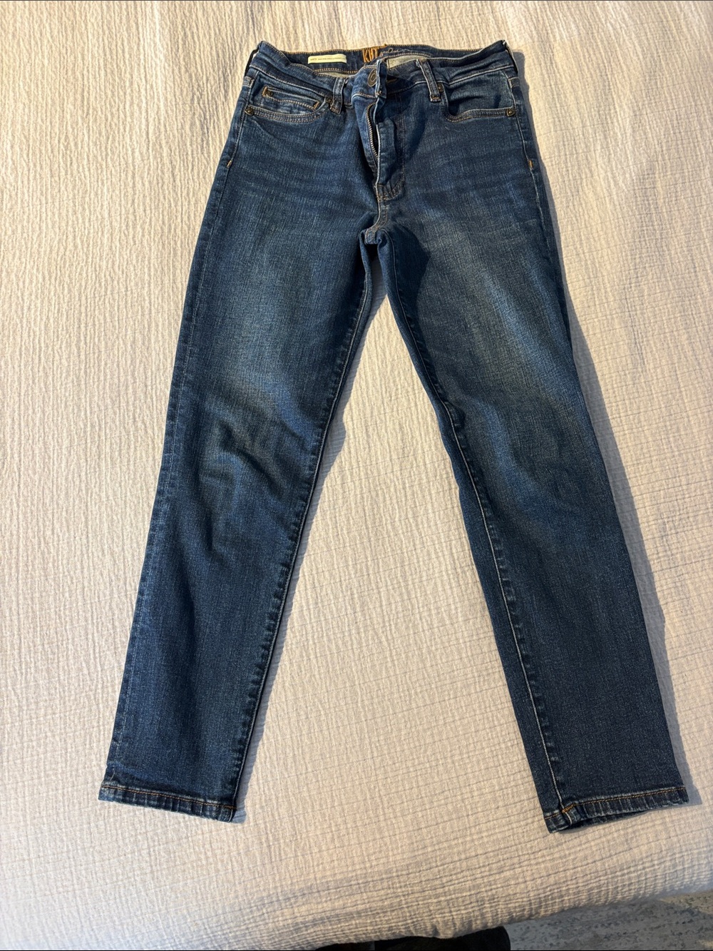 Kut from the Kloth Women’s Skinny Jeans - Dark Blue Wash